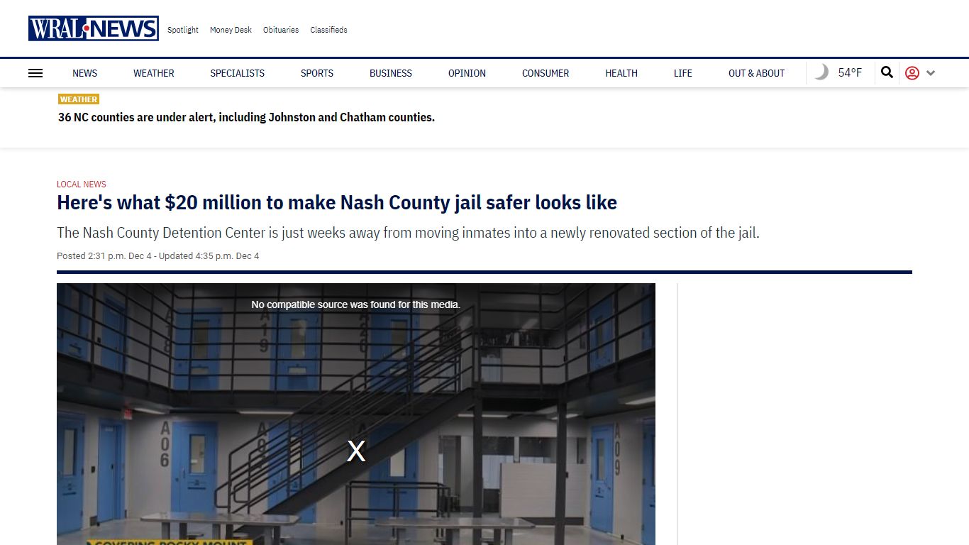 Here's what $20 million to make Nash County jail safer looks like - WRAL